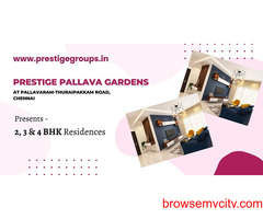 Prestige Pallava Gardens – Flats At Pallavaram-Thuraipakkam Road Chennai