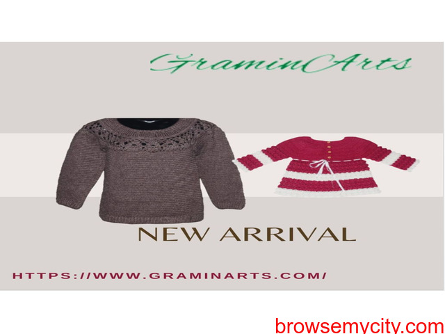 Gramin Arts Is the Best Place for Buying Handmade Woolen Sweater - 1/1