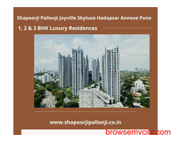Shapoorji Pallonji Joyville Skyluxe Hadapsar Annexe Pune | Spacious Modern Living