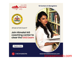 Become a KAS expert with the Best KAS coaching center in Bangalore