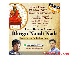 Learn Astrology Predicting Through Bhrigu Nandi Nadi (Basic to Advance Course)