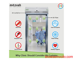 Are you looking for air curtains in Hospital for clean environment?