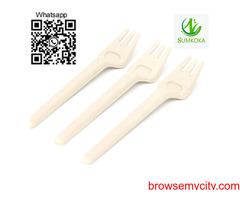 Cutlery disposable cutlery sugarcane cutlery sugarcane fork