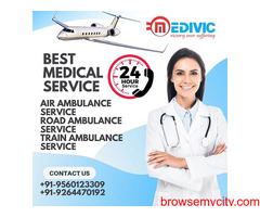 Book Charter Air Ambulance from Kolkata at Low Budget by Medivic