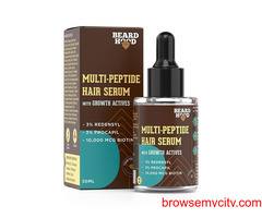 Beardhood Multi-Peptide Hair Serum with Growth Actives, 30ml