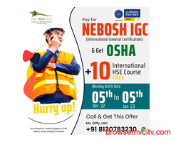 Join NEBOSH IGC with Green World & Gain a Certificate.!!