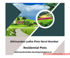 Abhinandan Lodha Plots Neral Mumbai | Let Living At Right Place