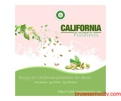 Buy pistachios online at California Pistachios and get them shipped to your door