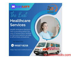 Ambulance Service in Nehru Place, Delhi by Medilift| Most Highly Regarded Ambulance Services