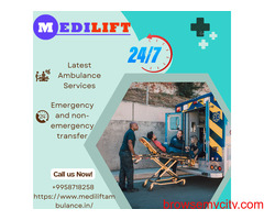 Ambulance Service in Hajipur, Vaishali by Medilift| Provides Well-Trained Ambulances