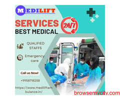 Ambulance Service in Anishabad, Patna by Medilift| Cost Effective Ambulances for Patients