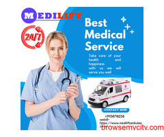 Ambulance Service in Kolkata, West Bengal by Medilift| Widespread understanding and Expertise Ambula