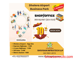 Book your Shop/office space near dholera airport