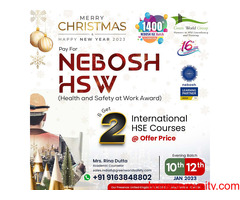 New Year Super-hit offer on NEBOSH HSW @ Offer Price….