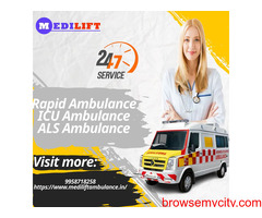 Ambulance Service in Chanakyapuri, Delhi by Medilift| Utmost Good Ambulance Service