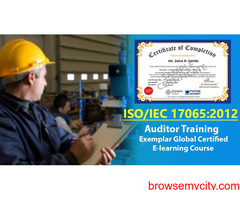 ISO/IEC 17065 Internal Auditor Training
