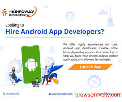 Hire Skilled Android Kotlin Developer From Hkinfoway Technologies