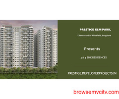 Prestige Elm Park Flats IN Whitefield Bangalore-Be Home