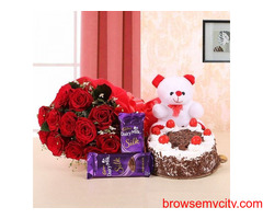 Send Valentines Day Gifts to Hyderabad Online from OyeGifts, Get Same Day Delivery