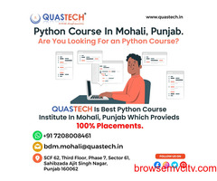 Python course in Mohali, Punjab