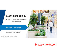 M3M Paragon 57 - New Commercial Project at Near Golf Course Extension Road , Gurugram