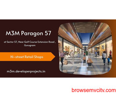M3M Paragon 57 - New Commercial Project at Near Golf Course Extension Road , Gurugram