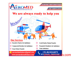 Aeromed Air Ambulance Services in Bangalore -Get Complete Medical Support