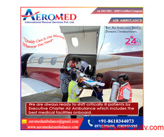 Want To Move Frequently in An Emergency? Get The Aeromed Air Ambulance Services in Dibrugarh