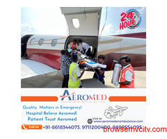 Aeromed Air Ambulance Services in Jammu - Transport Patients in Any City in India