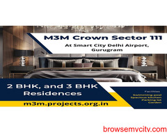 M3M Crown Sector 111 Gurgaon | Enjoy the Cinematic Extravaganza with Family and Friends