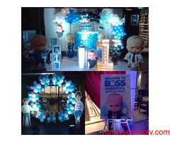 Boss Baby Theme Decoration Pune For Kids Birthday Party