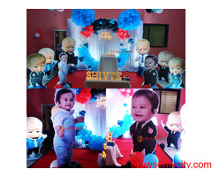Boss Baby Theme Decoration Pune For Kids Birthday Party