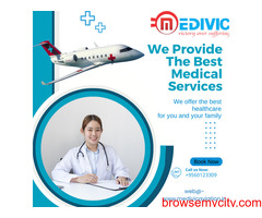 Air Ambulance Service in Port Blair, Andaman and Nicobar Islands by Medivic Aviation| Provides Econo