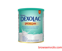 Dexolac Special Care Infant Formula Premature Baby ₹509 Best Offer Price at Cureka
