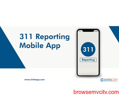 Get Connected With Our 311 Reporting Application