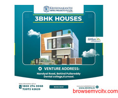 2 bhk house for sale in kurnool || Villas || Independent Houses || Commercial Complex