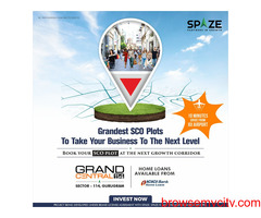 The Best SCO Plots Are Launched By Grand Central 114 In Gurugram