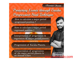 Prediction Events through Dasha Progression Nadi Technique By Vinayak Bhatt (SA)