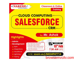 Free Demo On Salesforce CRM by Mr. Ashok Course in NareshIT