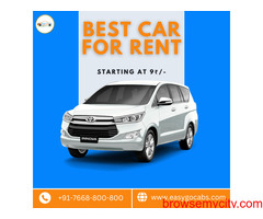 Book a cab at Lowest Rate Easygocabs