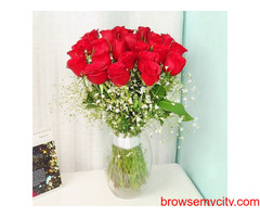 Last Minute Valentines Day Flowers Online via OyeGifts, Get 70 % off
