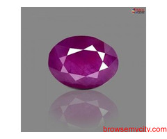 Buy now top quality ruby stone with certificate