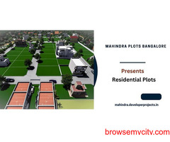 Mahindra Lifespaces Plots In Bangalore - Respect Your Living