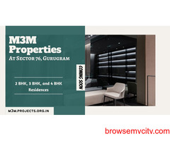 M3M Properties Sector 76 Gurgaon - Welcome Yourself In Your Own Apartments