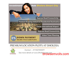 Residential Plots sale in Dholera at Prime Location.