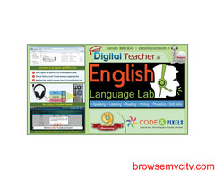 Digital Teacher English Language Lab Speaking Software Infographics