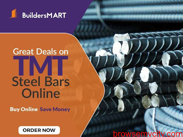 Buy JSW TMT Bars Online | JSW TMT Steel | TMT Steel Price Today - 1/1