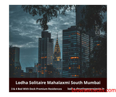 Lodha Solitaire Mahalaxmi South Mumbai | Get Your Modern Lifestyle Today