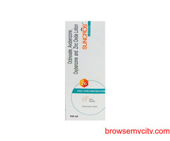 Suncros Zinc Oxide Sunscreen Lotion| Best sunscreen lotion ₹299 at cureka