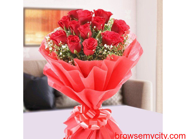 send flowers to mumbai via OyeGifts, Get express delivery - 3/5